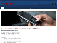 Tablet Screenshot of intelectsolution.com
